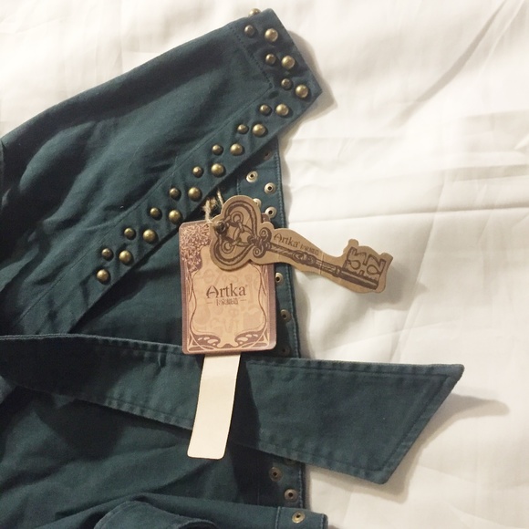 ARTKA Asymmetrical Riveted Skirt M - Picture 7 of 8